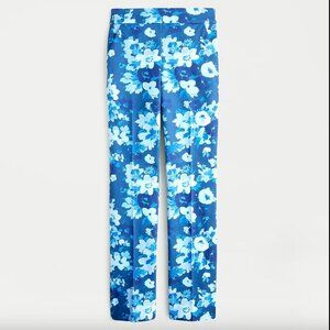 J. Crew Remi pant in watercolor begonias print 6